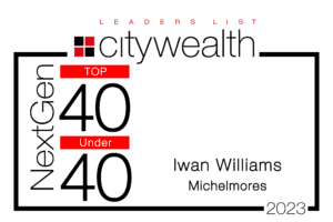 Citywealth nextgen top 40 under 40 logo