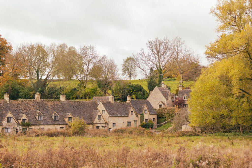 charming old village in the Cotswolds region