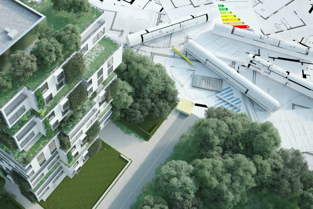 Sustainable apartment building project